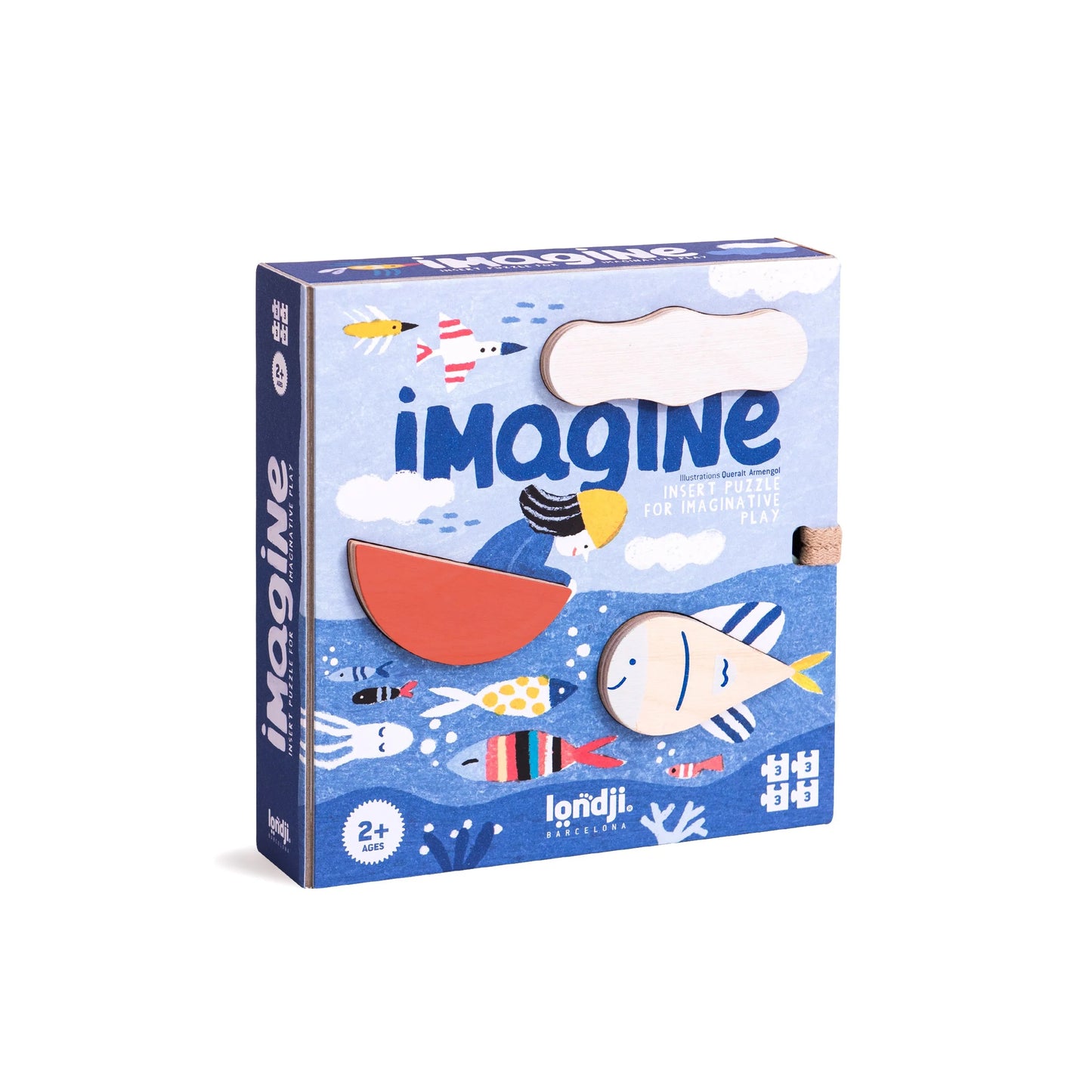 Londji Imagine - Wooden Insert Puzzle for Imaginative Play | Ages 2+