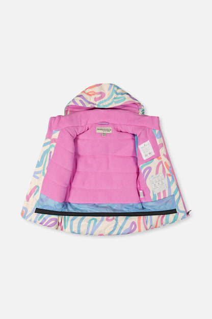 [Pre-order] Two Piece Discover Snowsuit Multicolored Line Print
