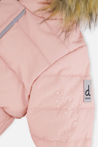 [Pre-order] Baby Original One Piece Puffy Snowsuit Pale Dusty Pink