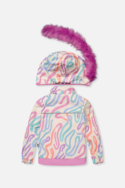 [Pre-order] Two Piece Discover Snowsuit Multicolored Line Print