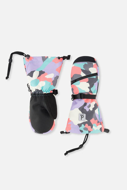 [Pre-order] Teknik Winter Mittens Coral Camouflage