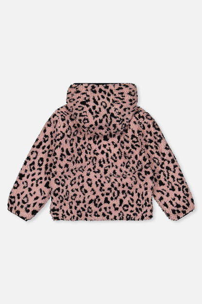 [Pre-order] Reversible Mid-Season Jacket Pink And Black