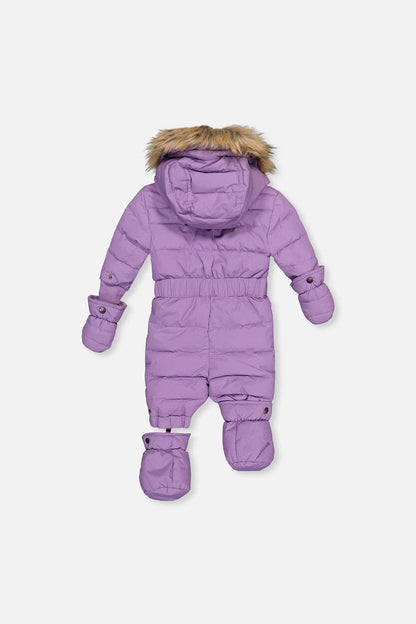 [Pre-order] Baby Original One Piece Puffy Snowsuit Violet
