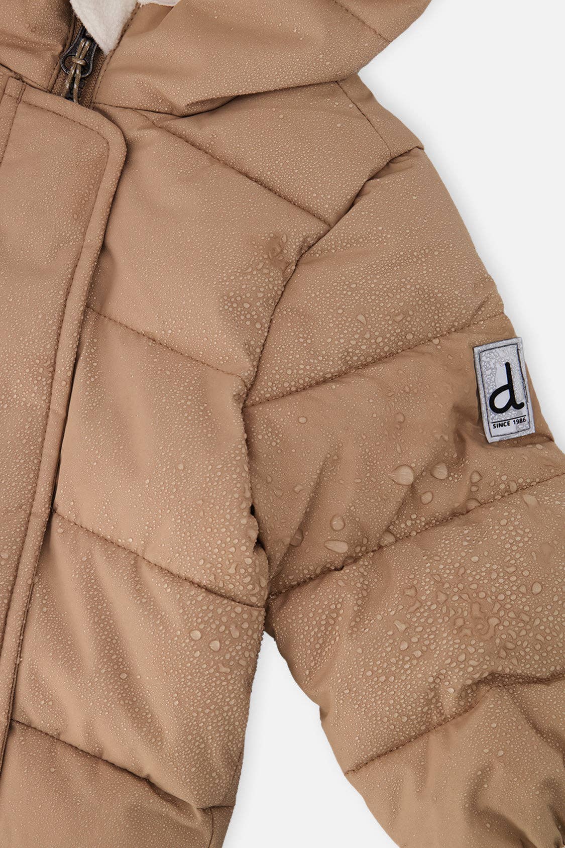 [Pre-order] Baby Cloud One Piece Snowsuit Adapted For Car Seats Beige