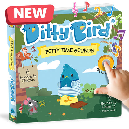 Potty Time Sounds | Ditty Bird Baby Sound Book