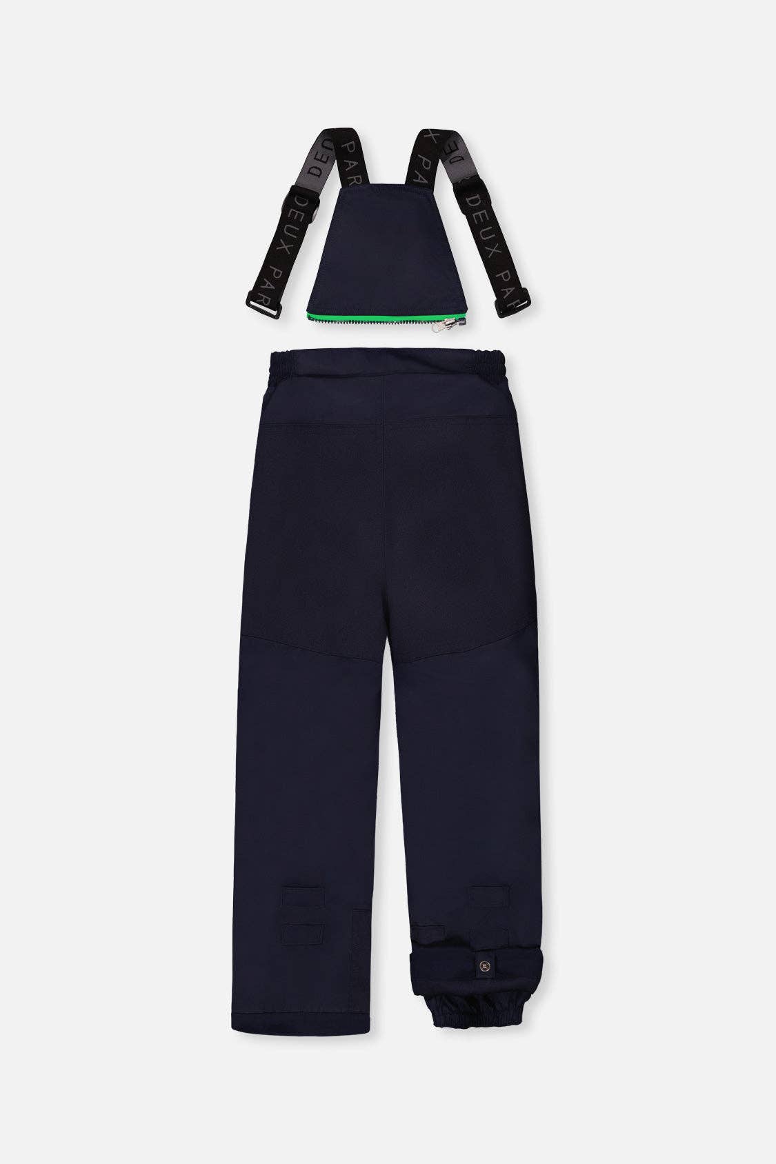 [Pre-order] Two Piece Play Snowsuit Blue And Green Checkered Print With Navy Pants