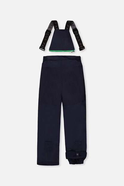 [Pre-order] Two Piece Play Snowsuit Blue And Green Checkered Print With Navy Pants