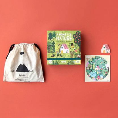 Londji A Home for Nature - Seasons Puzzle in 4 Layers | Ages 3-6