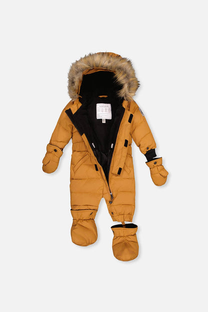 [Pre-order] Baby Original One Piece Puffy Snowsuit Brown Sugar