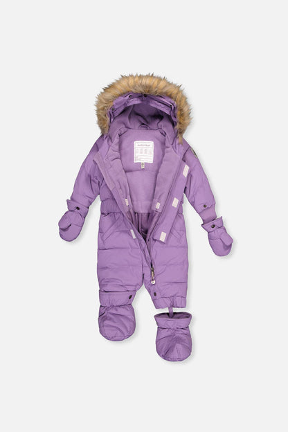 [Pre-order] Baby Original One Piece Puffy Snowsuit Violet