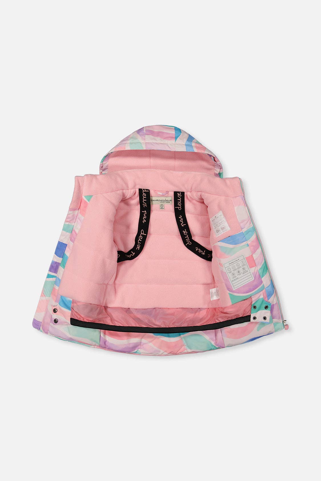 [Pre-order] Two Piece Play Snowsuit Multicolored Line Print