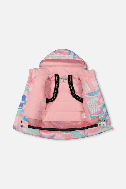 [Pre-order] Two Piece Play Snowsuit Multicolored Line Print