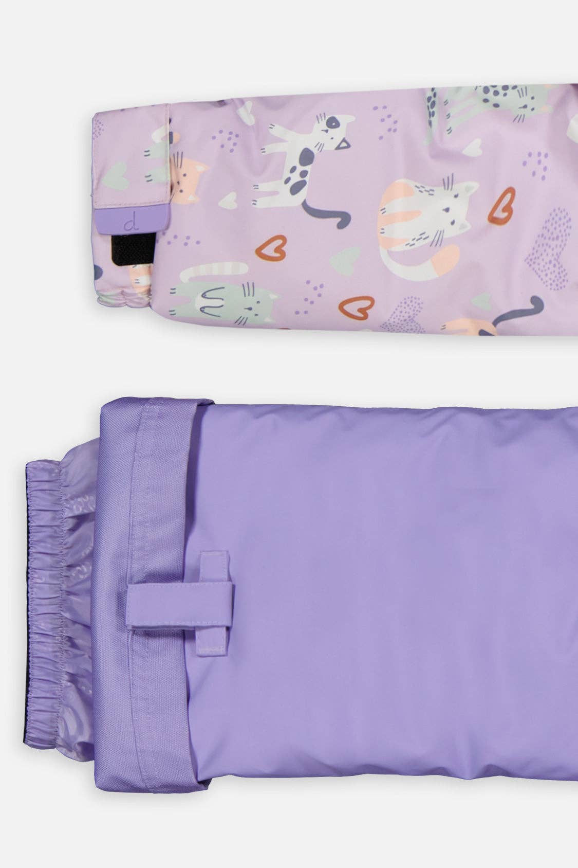 [Pre-order] Two Piece Discover Snowsuit Purple Printed Cats