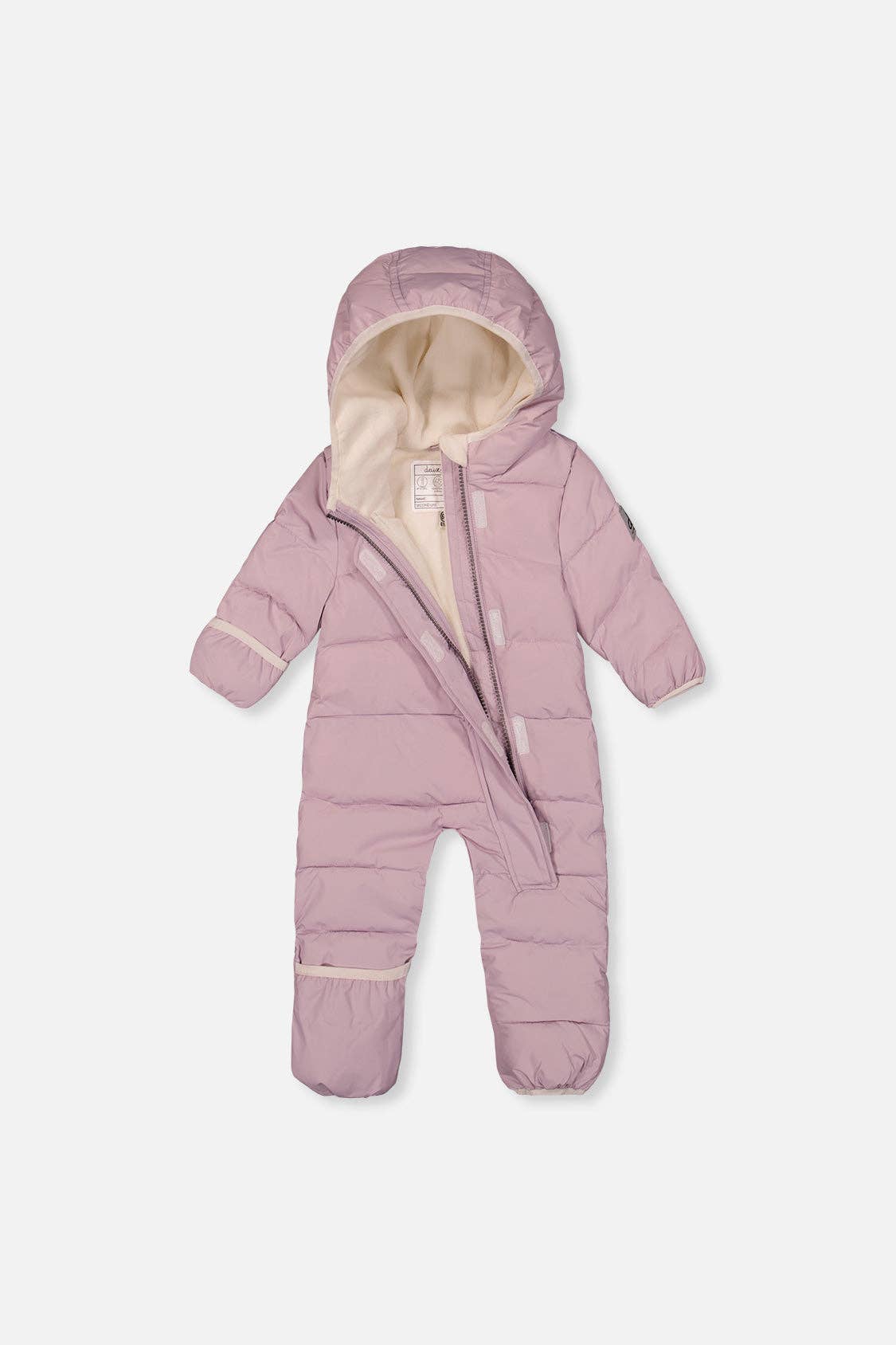 [Pre-order] Baby Cloud One Piece Snowsuit Adapted For Car Seats Lavender