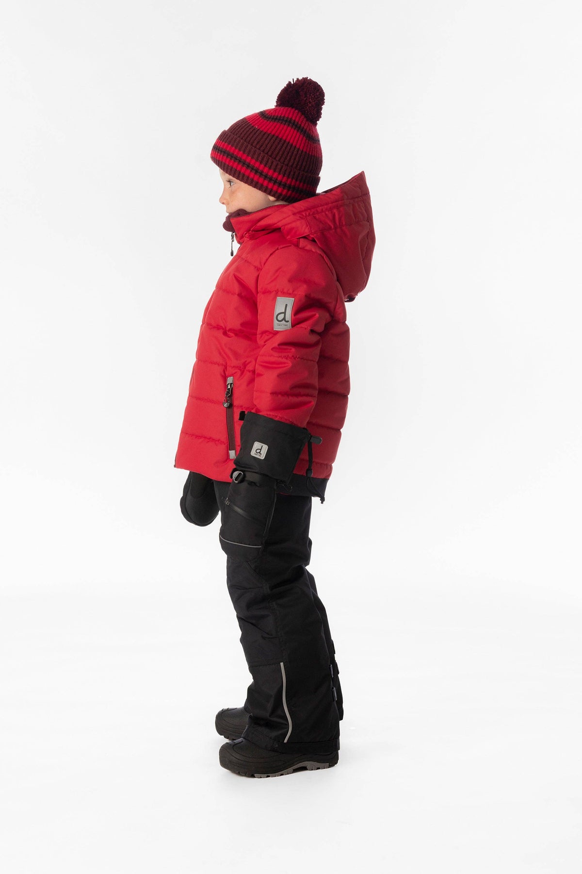 [Pre-order] Two Piece Play Snowsuit Red With Black Pants