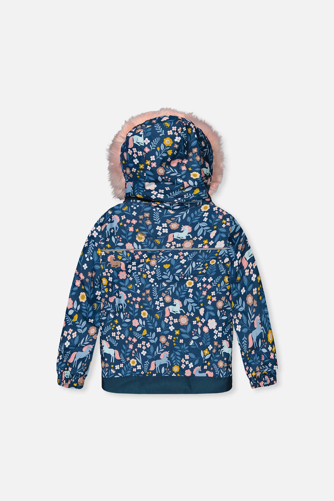 [Pre-order] Two Piece Discover Snowsuit Blue And Pink Unicorn Print