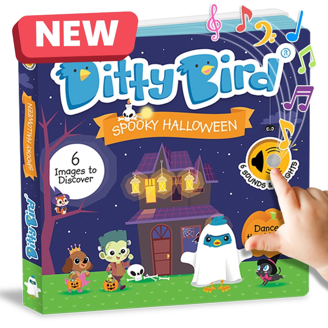 [Pre-order 2 Weeks] Ditty Bird Book: Spooky Halloween - Best Toys Halloween
