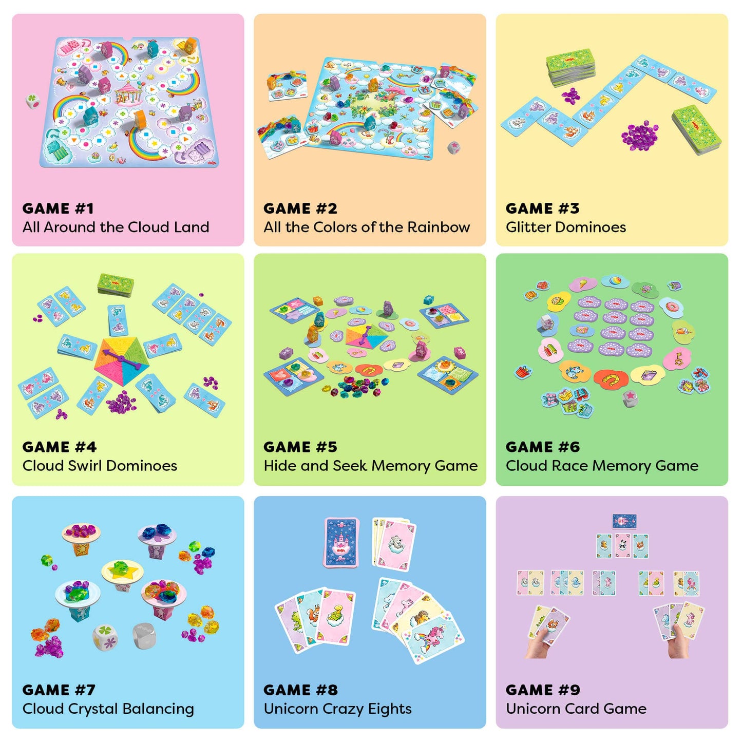 Unicorn Glitterluck – Game Collection