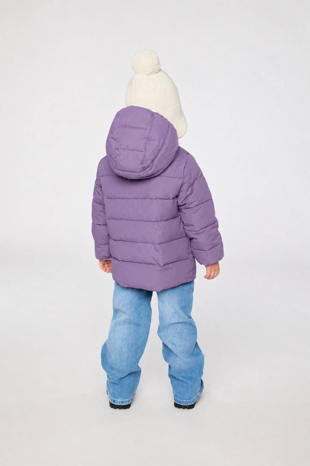 [Pre-order] Winter Jacket Adapted For Car Seats Violet