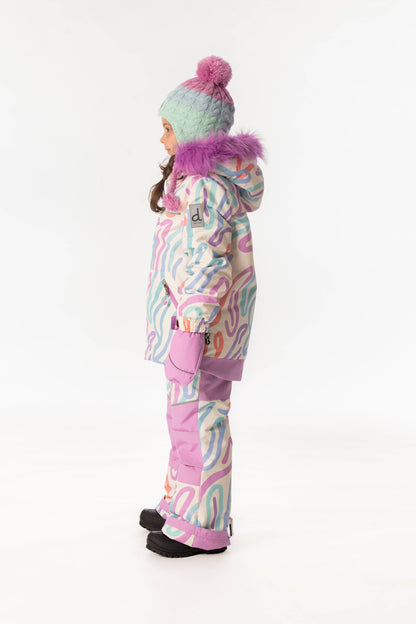 [Pre-order] Two Piece Discover Snowsuit Multicolored Line Print
