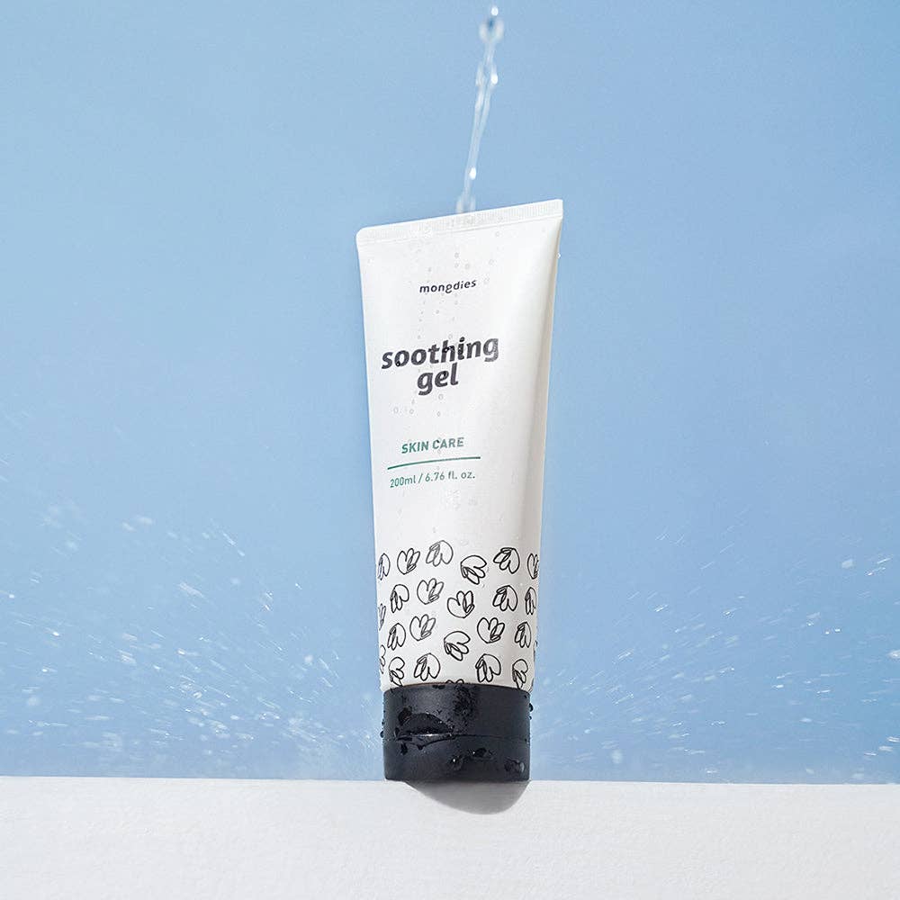 Mongdies Baby Soothing Gel 200ml | Calming Cica & Hyaluronic Formula