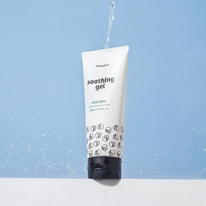Mongdies Baby Soothing Gel 200ml | Calming Cica & Hyaluronic Formula