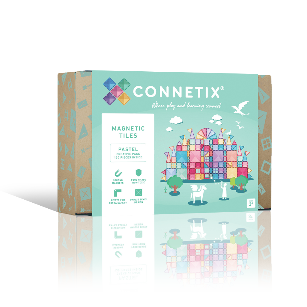 Connetix Pastel Creative Pack 120 Pieces
