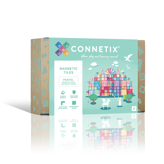 Connetix Pastel Creative Pack 120 Pieces