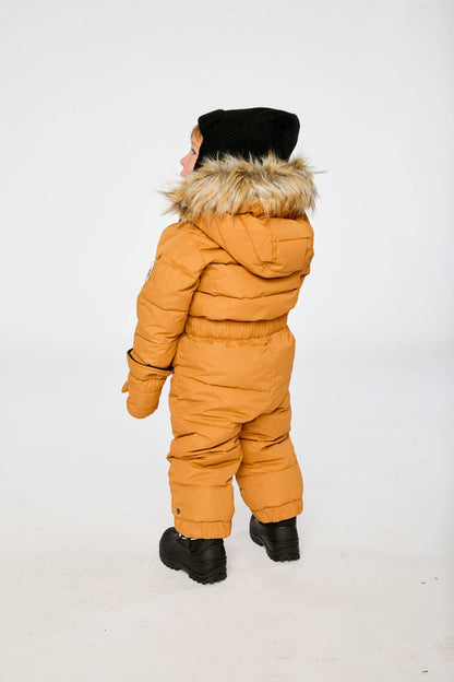 [Pre-order] Baby Original One Piece Puffy Snowsuit Brown Sugar