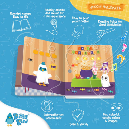 [Pre-order 2 Weeks] Ditty Bird Book: Spooky Halloween - Best Toys Halloween