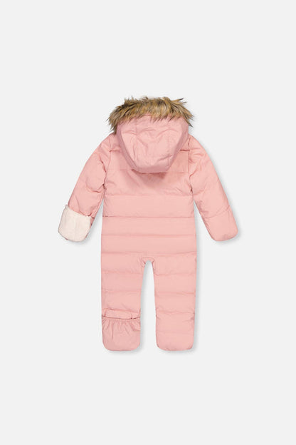 [Pre-order] Baby Snug One Piece Snowsuit Pale Dusty Pink
