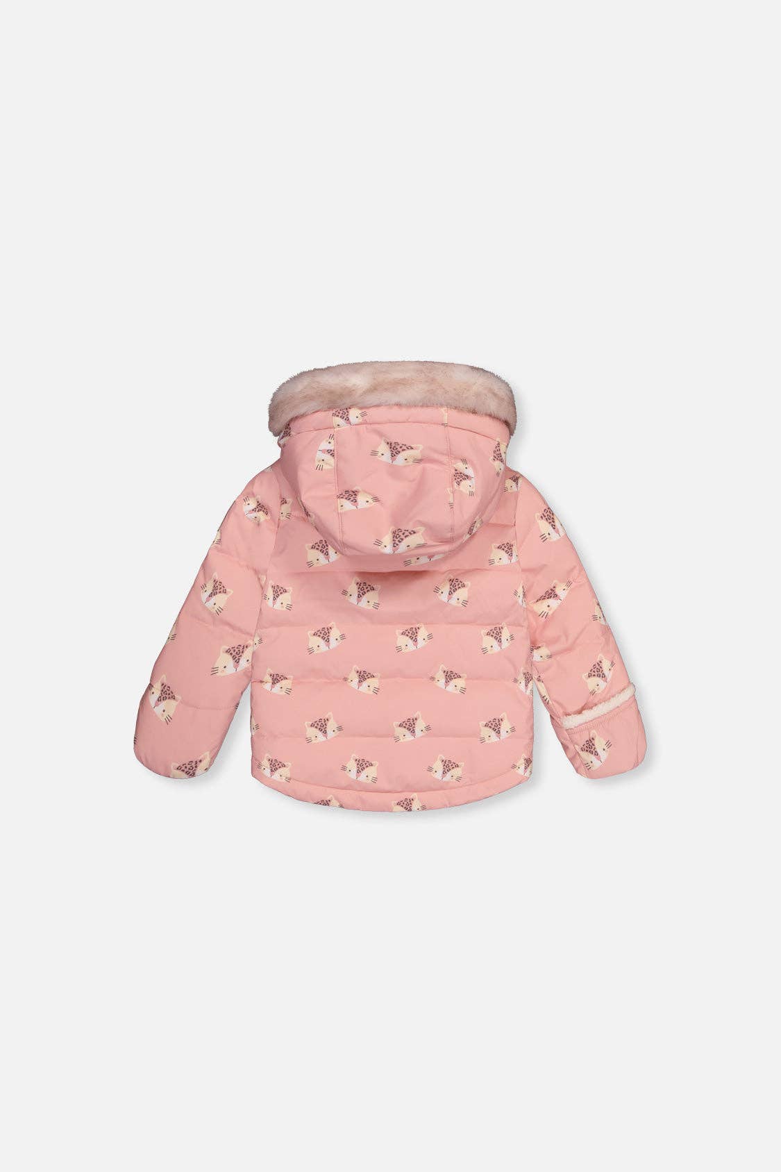 [Pre-order] Baby Two Piece Snowsuit Rose Leopard Print