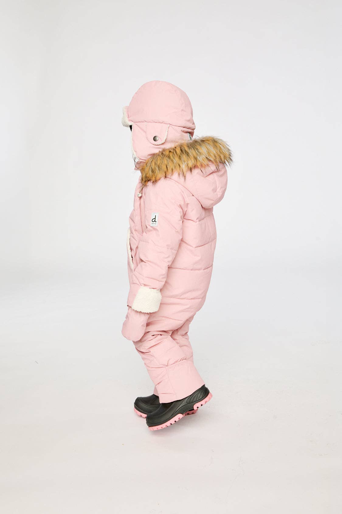 [Pre-order] Baby Snug One Piece Snowsuit Pale Dusty Pink