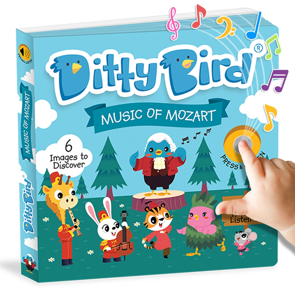 Ditty Bird Sound Book: Music of Mozart | Classical Music