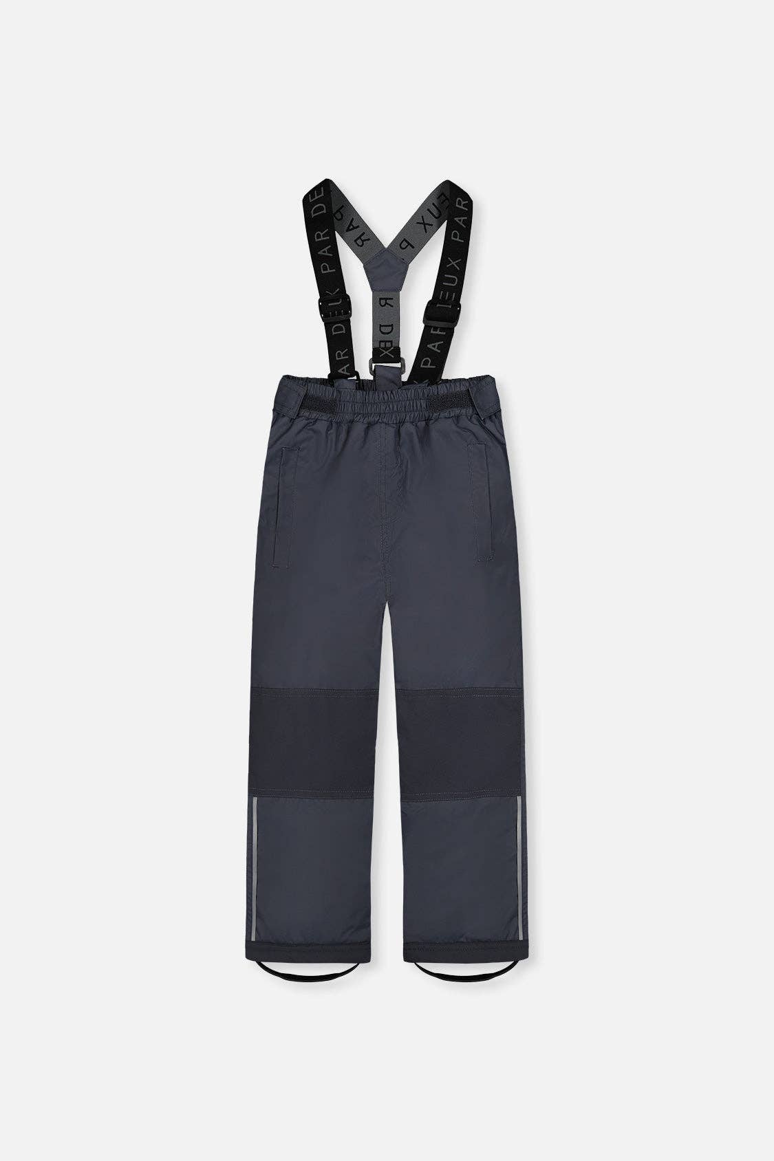 [Pre-order] 2-Piece Chill Snowsuit Grey & Blue Dinosaur Print