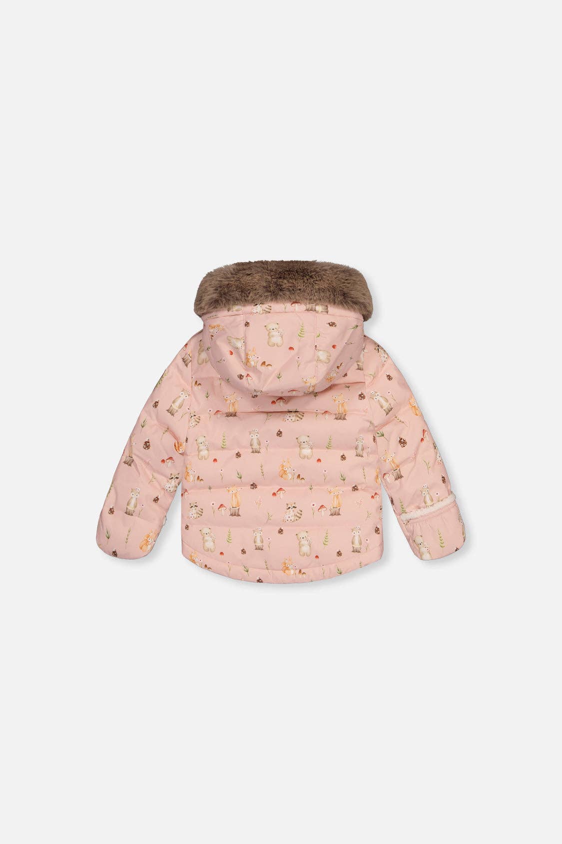 [Pre-order] Baby Two Piece Snowsuit Pink Animal Print
