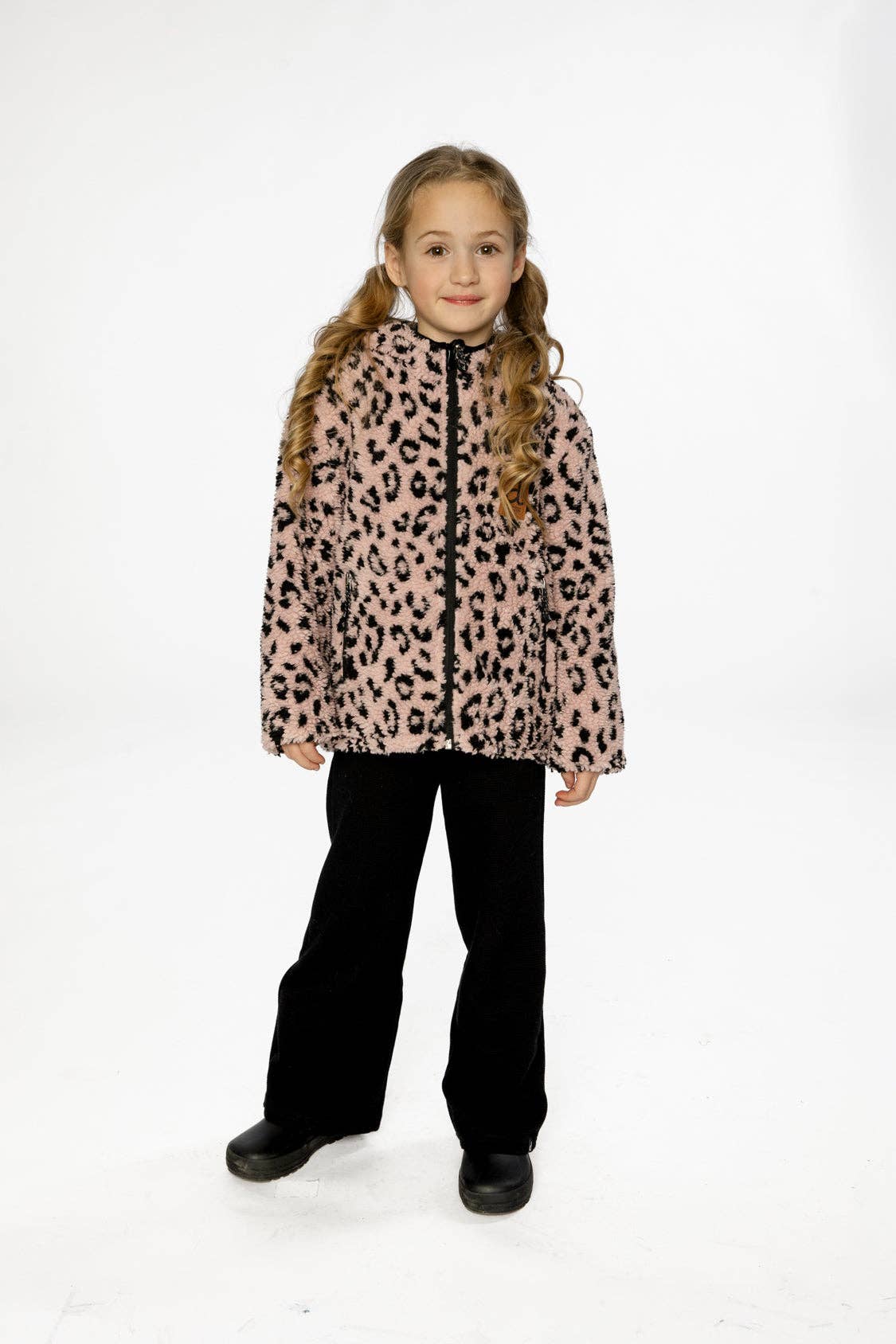 [Pre-order] Reversible Mid-Season Jacket Pink And Black