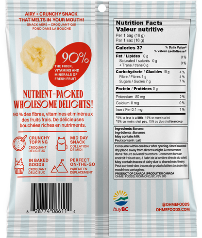 Crunchy Banana (Snack Size)