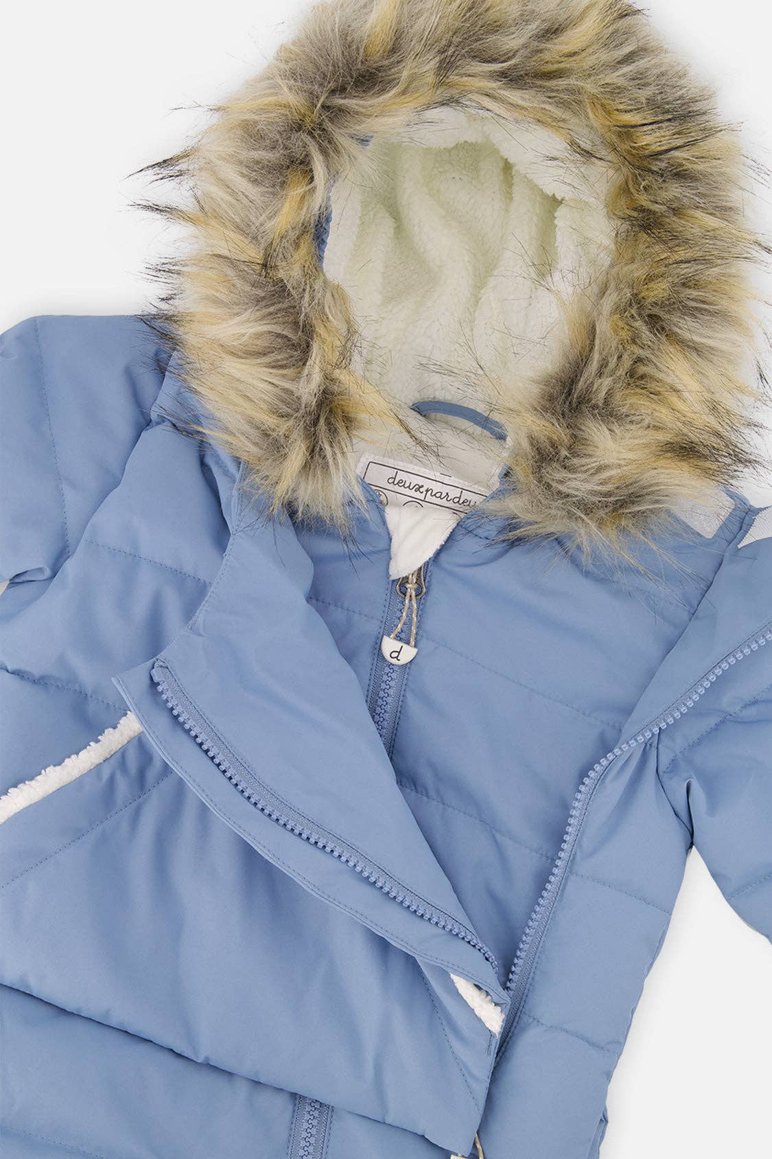[Pre-order] Baby Snug One Piece Snowsuit Adapted For Car Seats Blue Grey