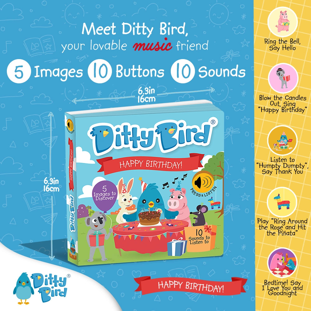 Ditty Bird : Happy Birthday