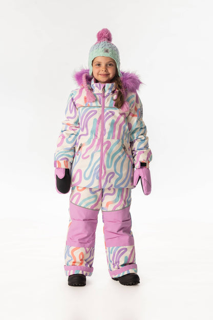 [Pre-order] Two Piece Discover Snowsuit Multicolored Line Print