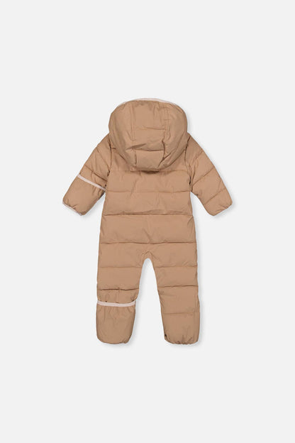 [Pre-order] Baby Cloud One Piece Snowsuit Adapted For Car Seats Beige