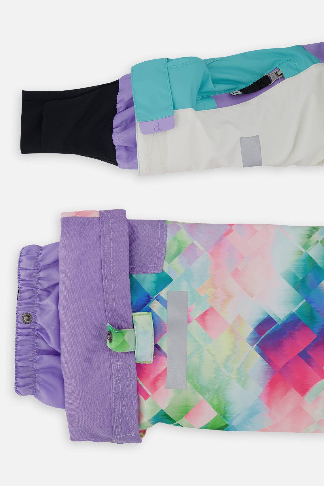 [Pre-order] 2-Piece Teknik Snowsuit Multicolor Diamond Pattern