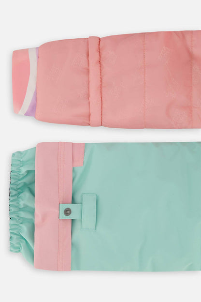[Pre-order] Two Piece Play Snowsuit Multicolored Line Print