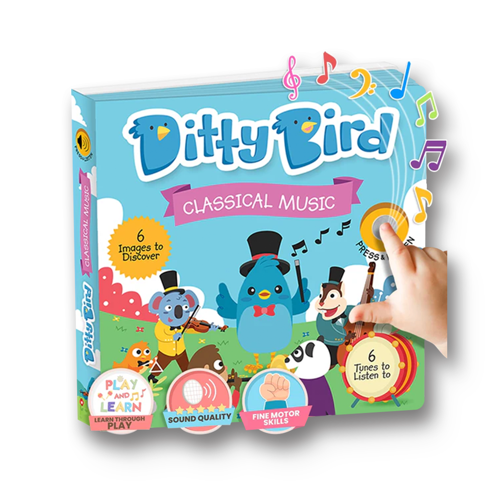Ditty Bird Baby Sound Book: Classical Music Mozart-Beethoven