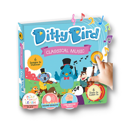 Ditty Bird Baby Sound Book: Classical Music Mozart-Beethoven