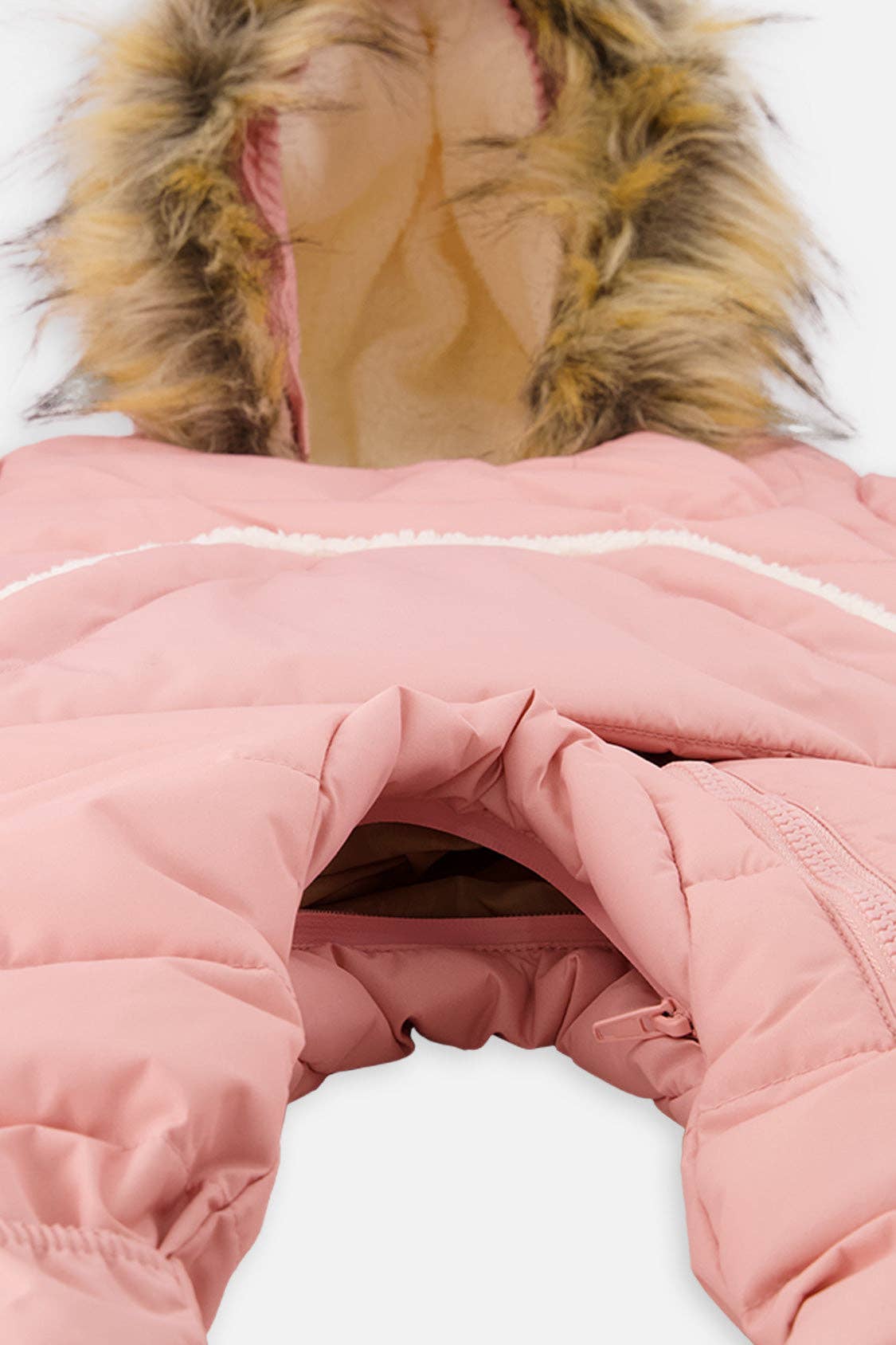 [Pre-order] Baby Snug One Piece Snowsuit Pale Dusty Pink
