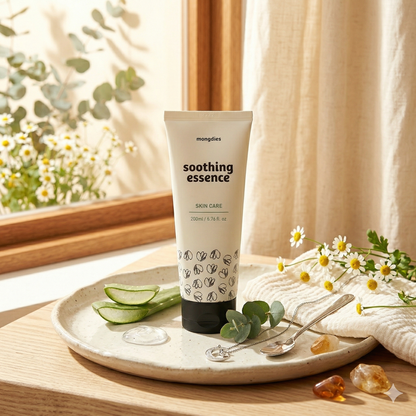 Mongdies Baby Soothing Essence 200ml | 10 Types Hyaluronic Acid | Summer Lotion | Heat Rash Relief