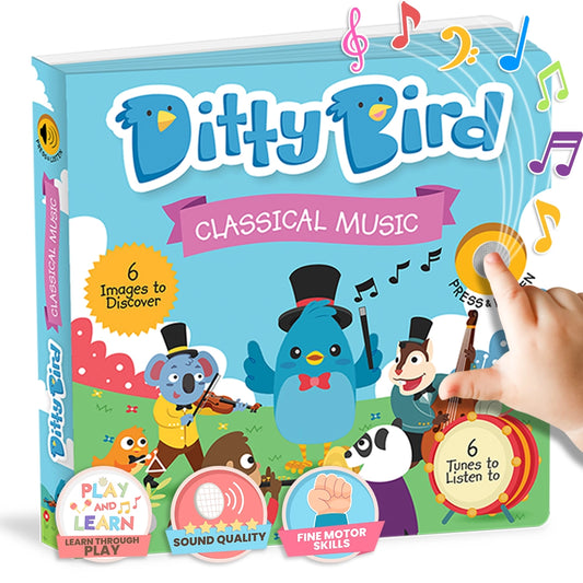 Ditty Bird Baby Sound Book: Classical Music Mozart-Beethoven