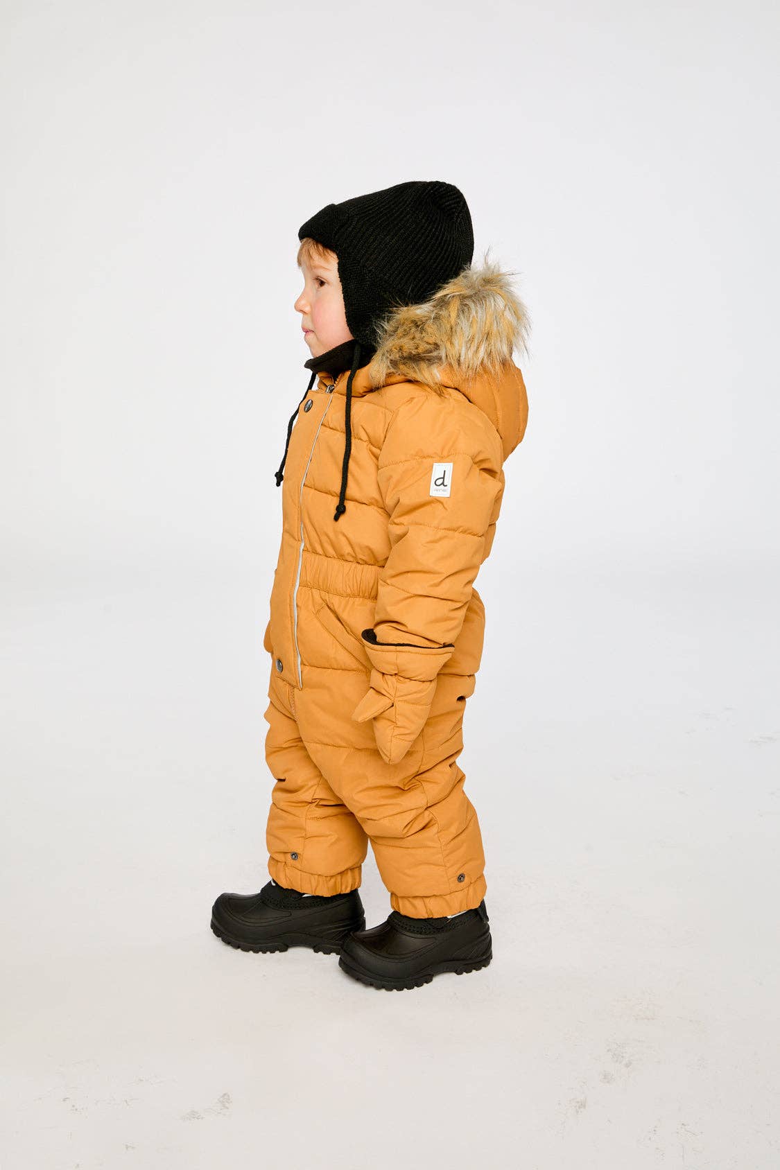 [Pre-order] Baby Original One Piece Puffy Snowsuit Brown Sugar